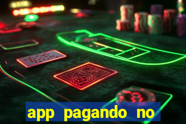 app pagando no cadastro via pix